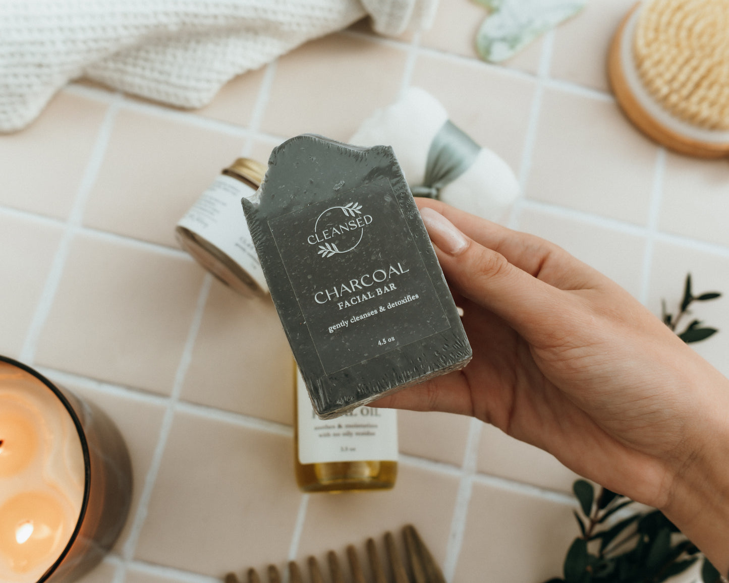 Charcoal Facial Soap